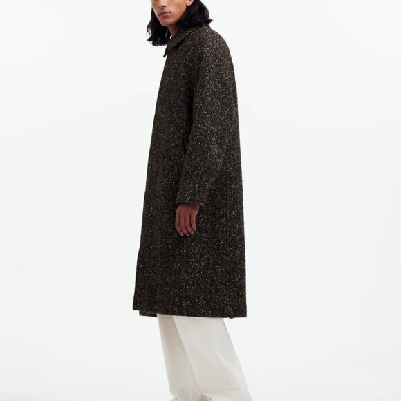 Madewell Raglan-Sleeve Topcoat in Italian Fabric - Picture 2 of 4